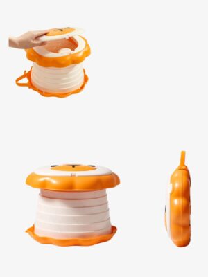 Lion Foldable Potty-Orange