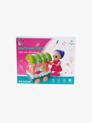 Kids Musical Ice Cream Cart Electric Toy