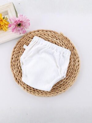 Washable Diaper pant - White