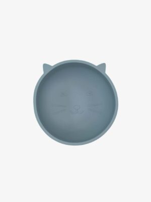 Grey Silicone Baby Bowl